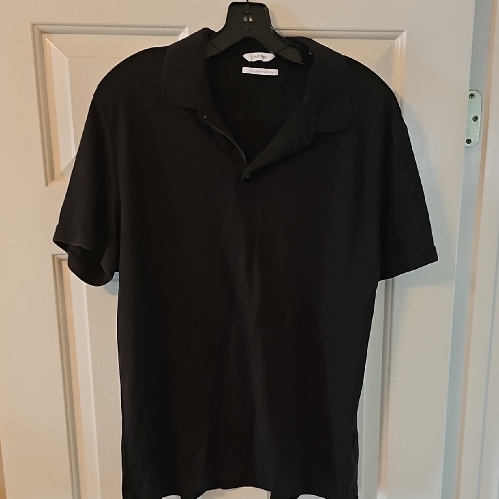 Calvin Klein Black Polo Shirt